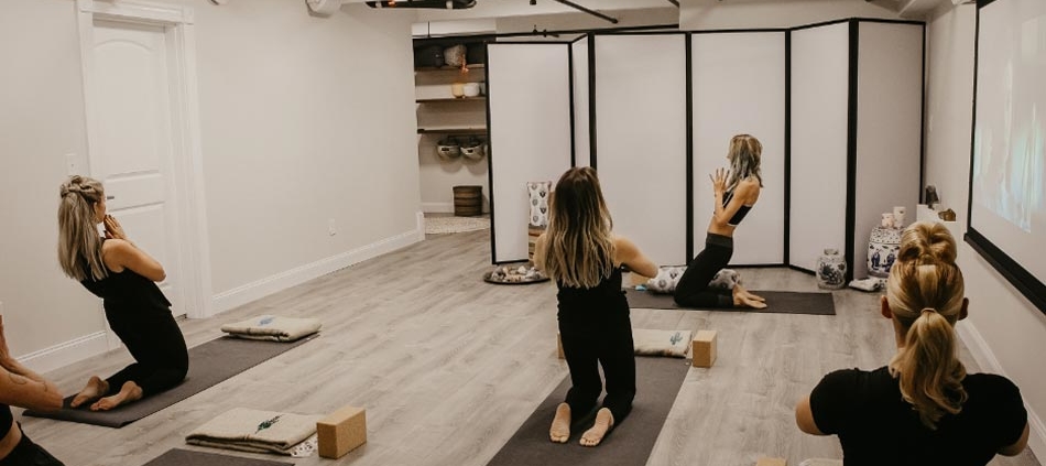 Bryony & Birch Studio intimate yoga studio